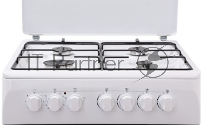 Плита RENOVA SG6E-TDW комбинированная белый