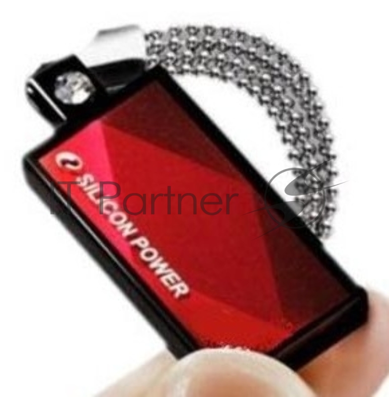 Флеш Диск Silicon Power 8Gb Touch 810 SP008GBUF2810V1R USB2.0 красный