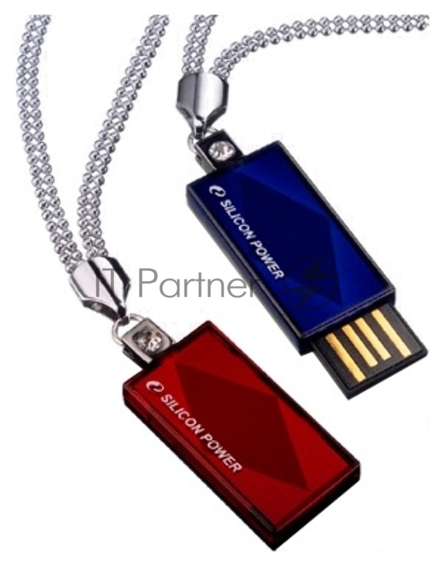 Флеш Диск Silicon Power 8Gb Touch 810 SP008GBUF2810V1R USB2.0 красный