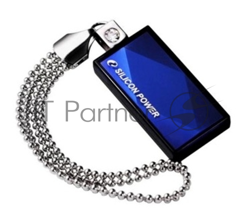 Флеш Диск Silicon Power 8Gb Touch 810 SP008GBUF2810V1B USB2.0 синий