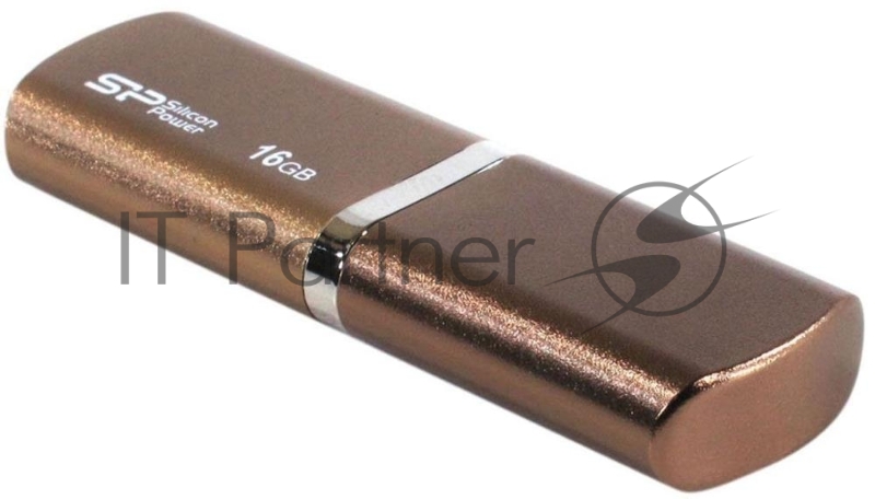 Флеш Диск Silicon Power 16Gb LuxMini 720 SP016GBUF2720V1Z USB2.0 коричневый