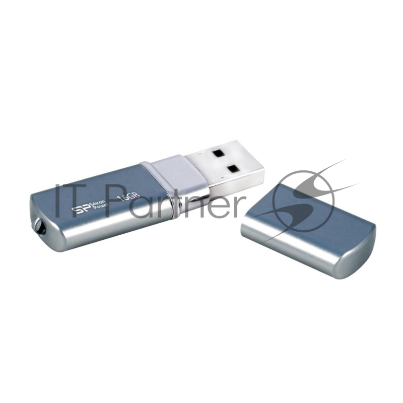 Флеш Диск Silicon Power 16Gb LuxMini 720 SP016GBUF2720V1D USB2.0 синий