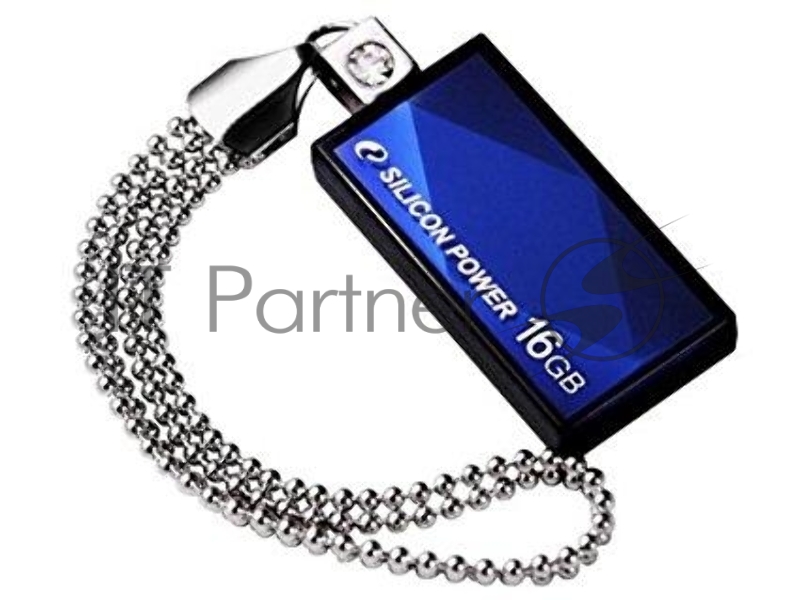 Флеш Диск Silicon Power 16Gb Touch 810 SP016GBUF2810V1B USB2.0 синий