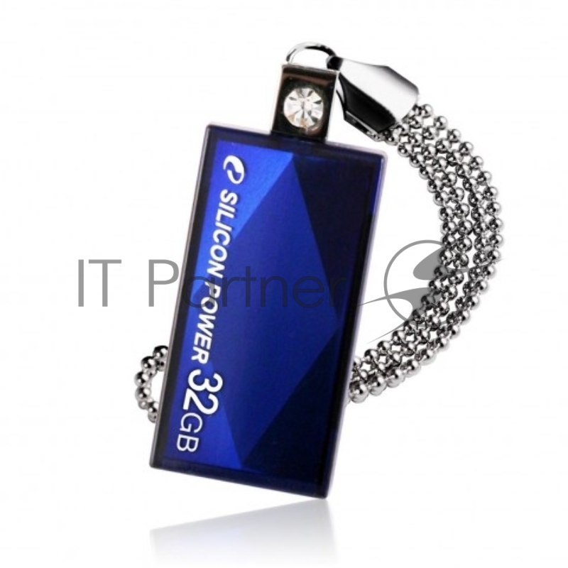Флеш Диск Silicon Power 32Gb Touch 810 SP032GBUF2810V1B USB2.0 синий