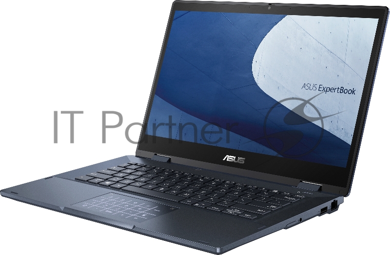 Ноутбук ASUS B3402FEA-EC1662W Touch flip 14(1920x1080 IPS)/Touch/Intel Core i5 1135G7(2.4Ghz)/8192Mb/256PCISS UHD Graphics/Cam/BT/WiFi/1.61kg/St Black/W11 + Support NumberPad FingerPrint EN KB