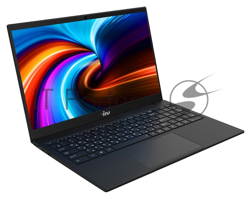 Ноутбук IRU Калибр 15TLI Core i5 1135G7 8Gb SSD256Gb Intel Iris Xe 15.6 IPS FHD (1920x1080) Free DOS black WiFi BT Cam 7200mAh (1894434)