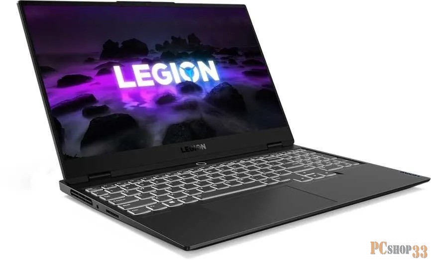 Ноутбук Lenovo Legion S7 15ACH6 Ryzen 5 5600H 16Gb SSD1Tb NVIDIA GeForce RTX 3060 6Gb 15.6 IPS FHD (1920x1080) noOS black WiFi BT Cam