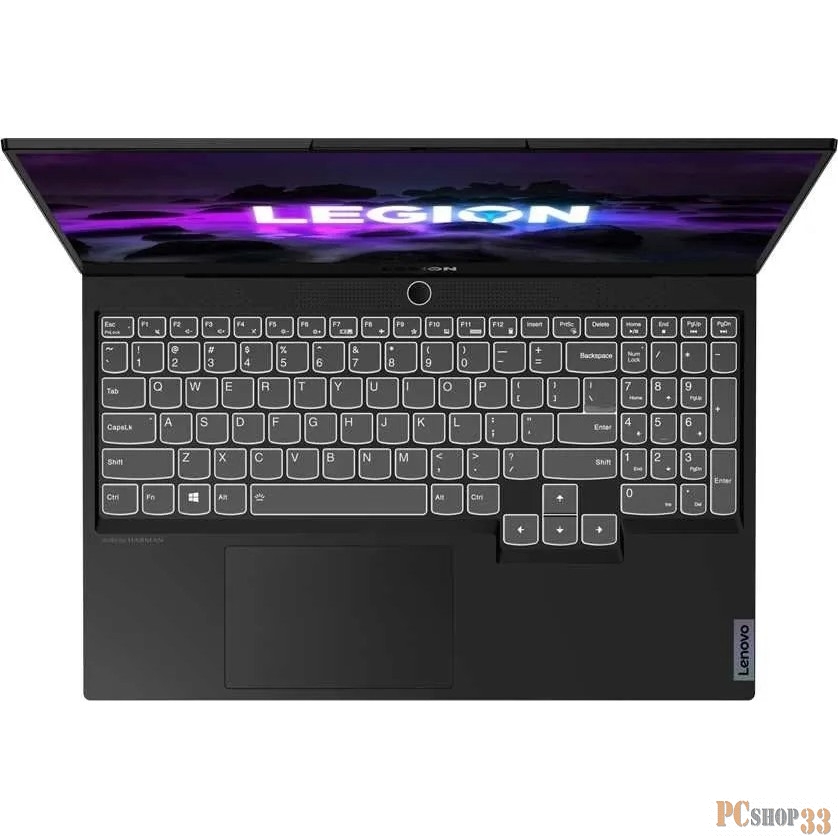 Ноутбук Lenovo Legion S7 15ACH6 Ryzen 7 5800H 32Gb SSD1Tb NVIDIA GeForce RTX 3060 6Gb 15.6 IPS FHD (1920x1080) noOS black WiFi BT Cam