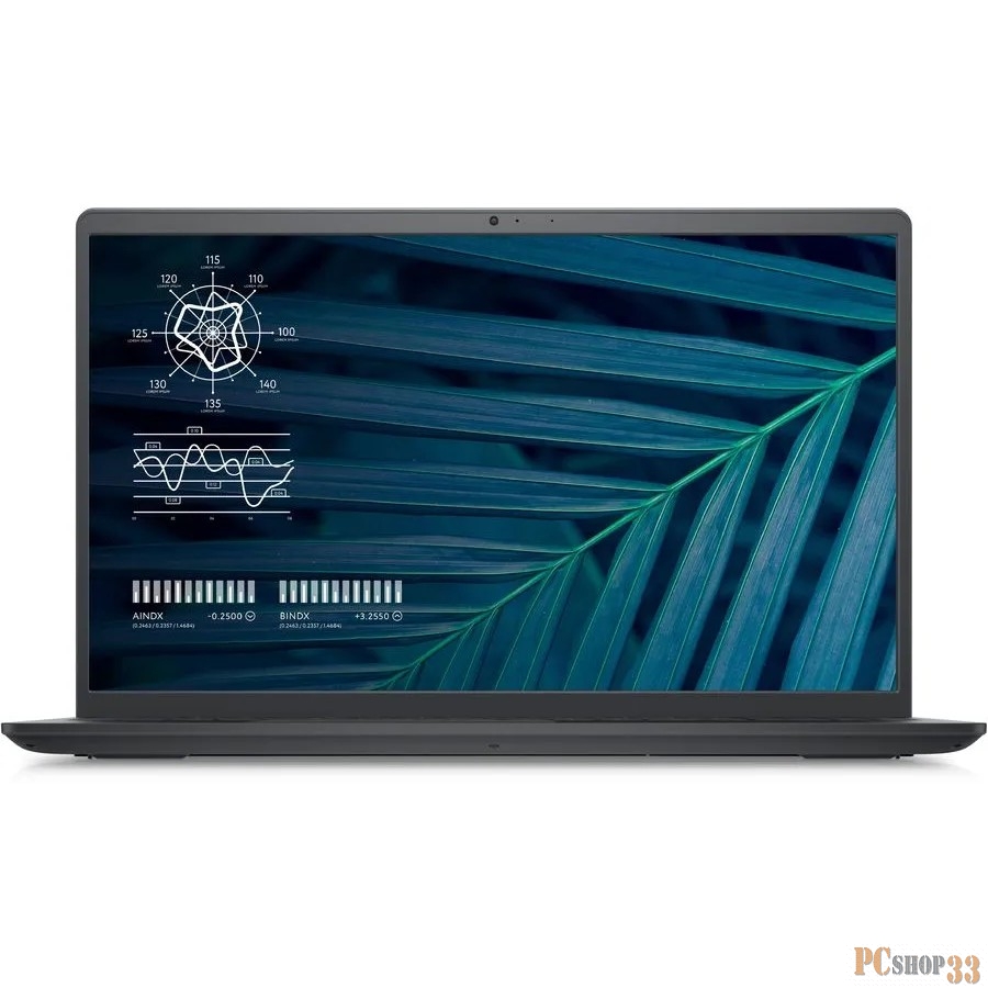 Ноутбук Dell Vostro 3510 Core i5 1035G1 8Gb SSD256Gb Intel Iris Xe graphics 15.6 FHD (1920x1080) Free DOS grey WiFi BT Cam (3510-0038)