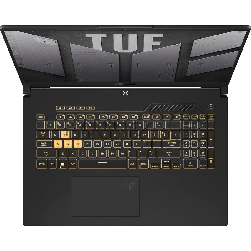 Ноутбук ASUS TUF FX707ZC-HX052W 17.3(1920x1080 (матовый, 144Hz) IPS)/Intel Core i5 12500H(2.5Ghz)/8192Mb/512PCISS GeForce RTX3050(4096Mb)/Cam/BT/WiFi/war 1y/2.6kg/Mecha Gray/W11
