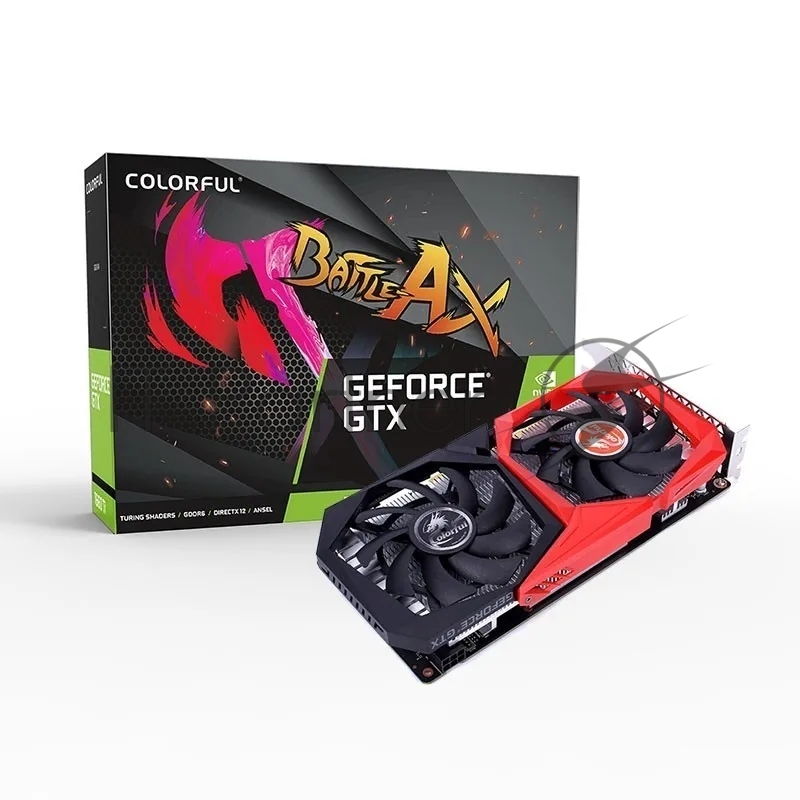 Видеокарта Colorful GTX1650 NB 4GD6 V3-V 4GB GDDR6 128bit DP+HDMI+DVI
