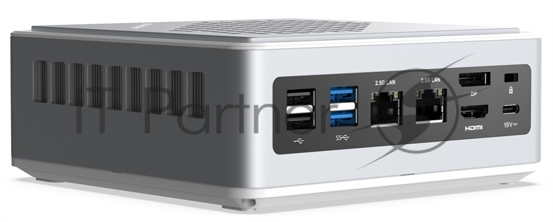 Компьютер IRBIS mini PC i5-11320H, 16GB soldered LPDDR4 3200, 512GB SSD M.2, Intel Iris Xe, WiFi6, BT, Mount, Win 11 Pro, 0.82kg