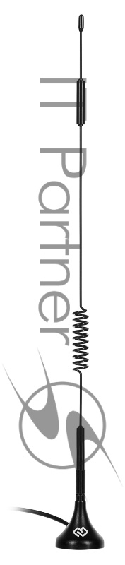 Антенна Digma BIO-G507-BK(TS-9) 3м многодиапазонная черный