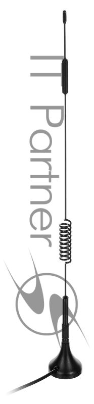 Антенна Digma BIO-G507-BK(TS-9) 3м многодиапазонная черный