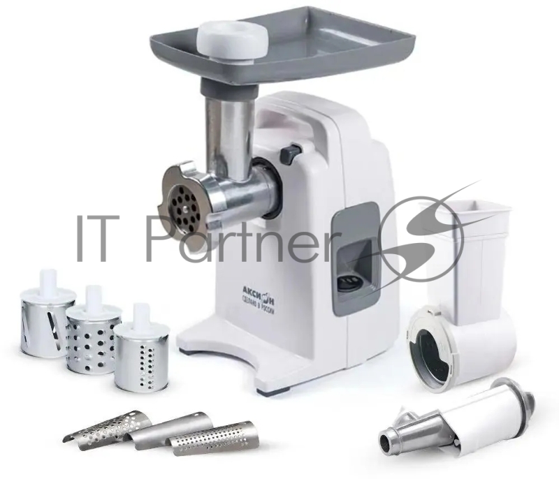Мясорубка АКСИОН М321.02 Белый