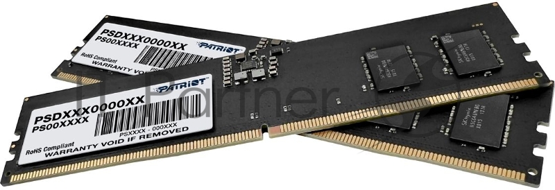 Память DDR5 2x8Gb 4800MHz Patriot PSD516G4800K Signature RTL PC5-38400 CL40 DIMM ECC 288-pin 1.1В