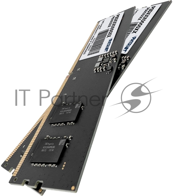 Память DDR5 2x8Gb 4800MHz Patriot PSD516G4800K Signature RTL PC5-38400 CL40 DIMM ECC 288-pin 1.1В