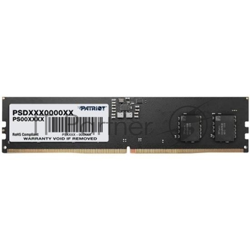Модуль памяти DIMM 8GB DDR5-5200 PSD58G520041 PATRIOT