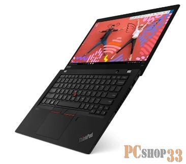 Ноутбук Lenovo ThinkPad X13 G1 Core i5 10210U 8Gb SSD256Gb 13.3 IPS FHD (1920x1080) Free DOS black WiFi BT Cam