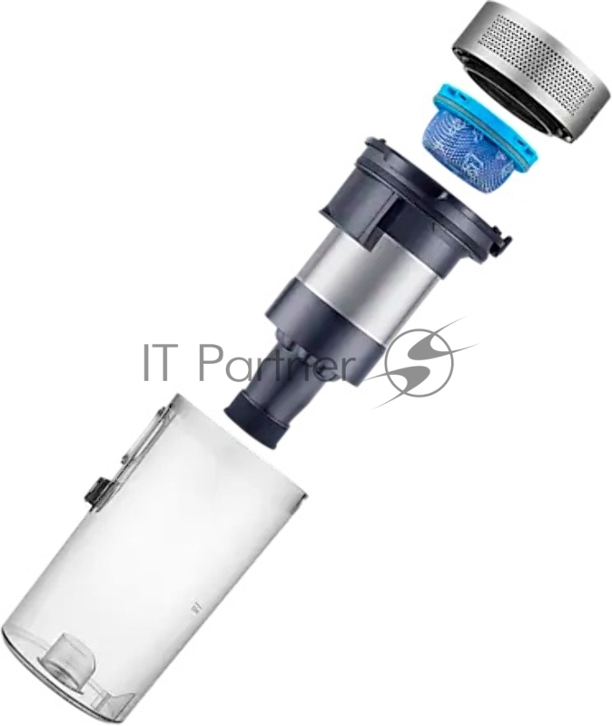 Пылесос ручной Samsung Jet VS15A6032R5/SB 410Вт серебристый/черный