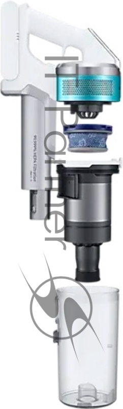 Пылесос ручной Samsung Jet VS15T7033R1/SB 410Вт мятный/серебристый