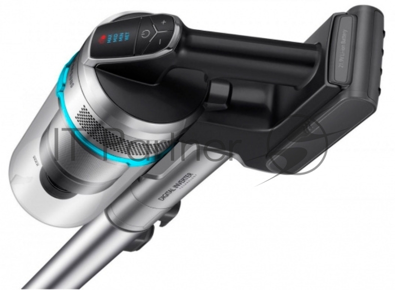 Пылесос ручной Samsung Jet VS20R9042T2/SB 550Вт голубой/серебристый