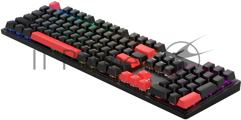 Клавиатура A4Tech Bloody S510R механическая черный USB for gamer LED