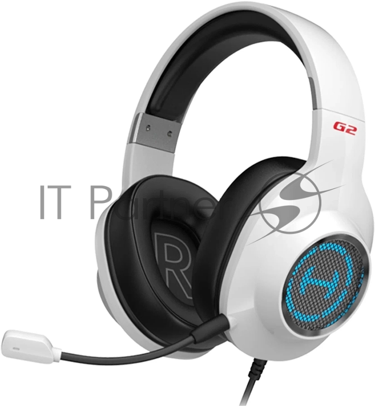 Наушники с микрофоном Edifier G2BT белый накладные BT оголовье
