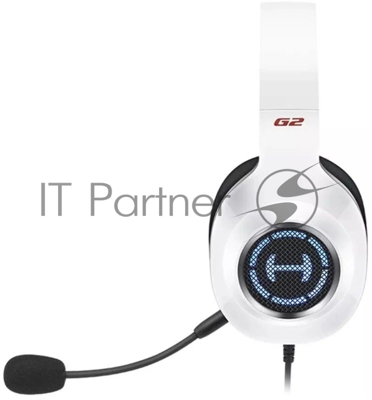 Наушники с микрофоном Edifier G2BT белый накладные BT оголовье