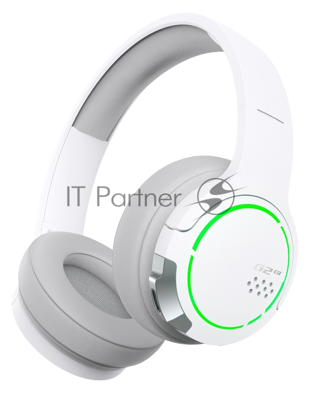 Наушники с микрофоном Edifier G2BT белый накладные BT оголовье