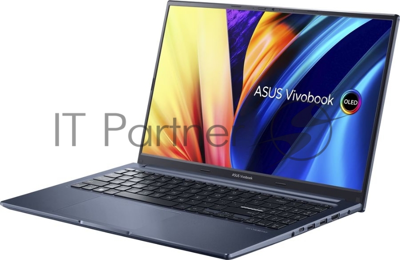 Ноутбук Asus Vivobook 15 M1503Q Ryzen 7 5800H 16Gb SSD512Gb AMD Radeon 15.6 OLED 2.8K (2880x1620)/ENGKBD noOS blue WiFi BT Cam Английская клавиатура