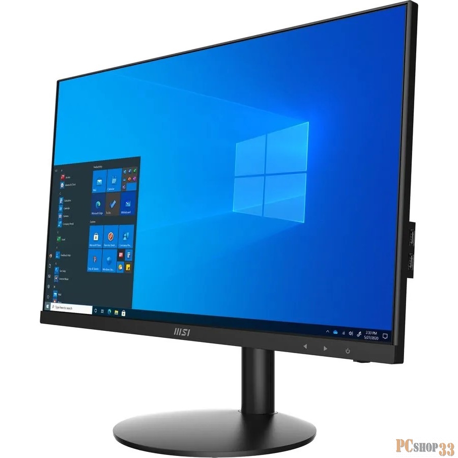 Моноблок MSI Pro AP241 11M-407RU 23.8 Full HD i3 10105 (3.7) 8Gb SSD250Gb UHDG 630 Windows 11 Home GbitEth WiFi BT 120W черный 1920x1080