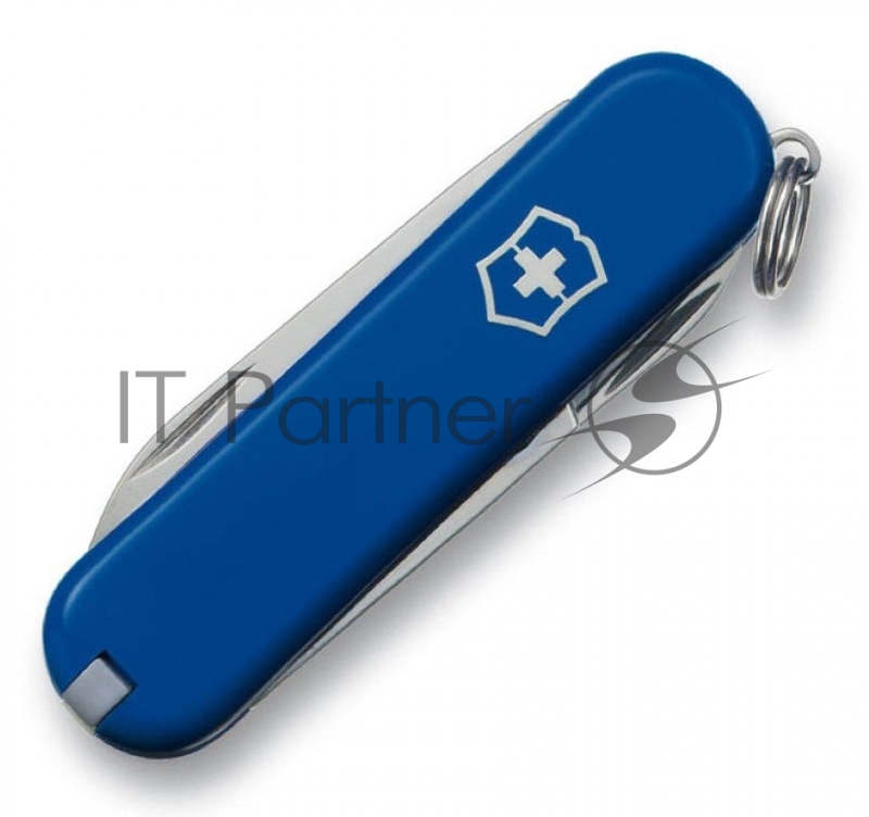 Нож перочинный Victorinox Classic (0.6223.2-033) 58мм 7функций синий подар.коробка