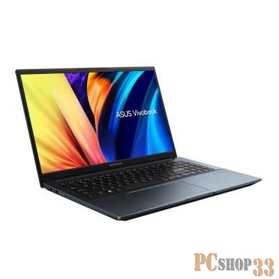 Ноутбук ASUS VivoBook 15 M6500QH-HN089 AMD R7 5800H/16Gb/512Gb SSD/15.6 FHD IPS(1920X1080)144HZ/GTX 1650 4Gb/WiFi6/BT/FP/Backlit KB/No OS/1.9Kg/QUIET BLUE/RU_EN_Keyboard