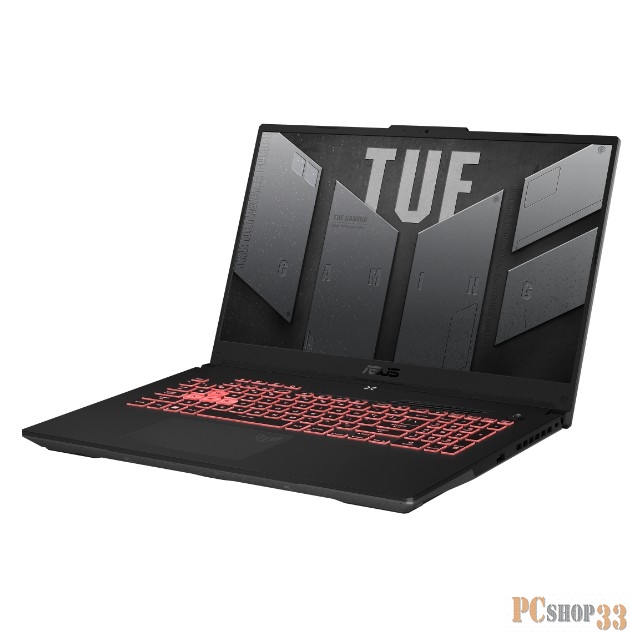 Ноутбук ASUS TUF Gaming A17 FA707RM-HX051 Ryzen 7 6800H/SSD16Gb/SSD512Gb/RTX 3060 6Gb/17.3/FHD/IPS/144hz/noOS/gr (90NR0972-M002N0)