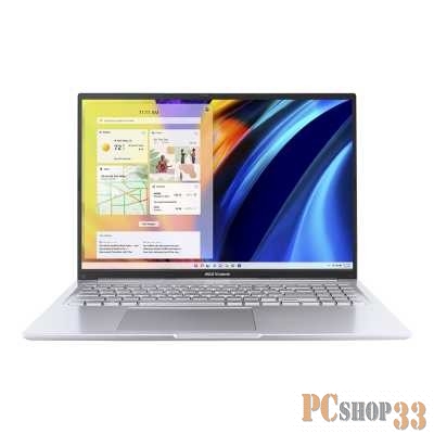 Ноутбук ASUS VivoBook 16X M1603QA-MB252 AMD R5 5600H/16Gb/512Gb SSD/16 WUXGA IPS/Shared/WiFi6/BT/FP/Backlit KB/No OS/1.9Kg/TRANSPARENT SILVER/RU_EN_Keyboard