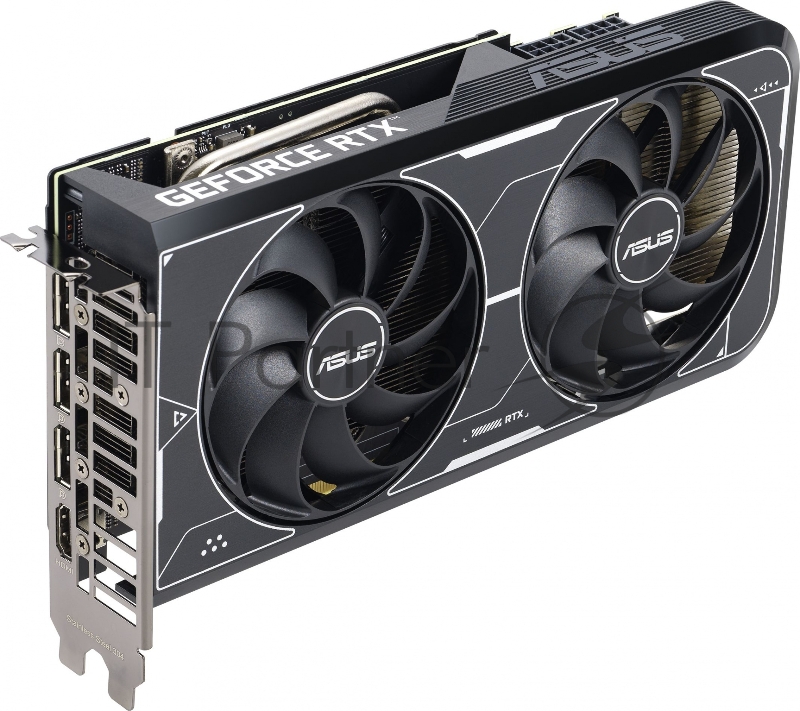 Видеокарта Asus PCI-E 4.0 DUAL-RTX3060TI-O8GD6X NVIDIA GeForce RTX 3060Ti 8192Mb 256 GDDR6 1710/14000 HDMIx2 DPx3 HDCP Ret