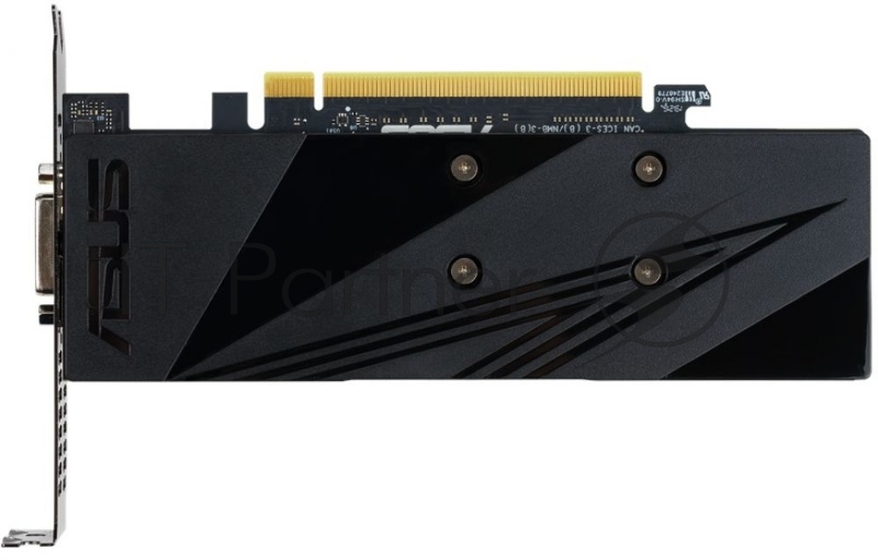 Видеокарта Asus PCI-E GTX1650-4G-LP-BRK NVIDIA GeForce GTX 1650 4096Mb 128 GDDR6 1410/12000 DVIx1 HDMIx1 DPx1 HDCP Ret