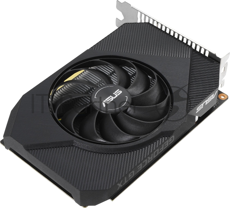 Видеокарта Asus PCI-E PH-GTX1650-4GD6-P-V2 NVIDIA GeForce GTX 1650 4096Mb 128 GDDR6 1590/8002 DVIx1 HDMIx1 DPx1 HDCP Ret