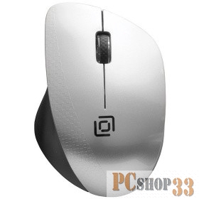 Мышь Oklick 695MW черный/серебристый оптическая (1000dpi) беспроводная USB (3but) 1061647