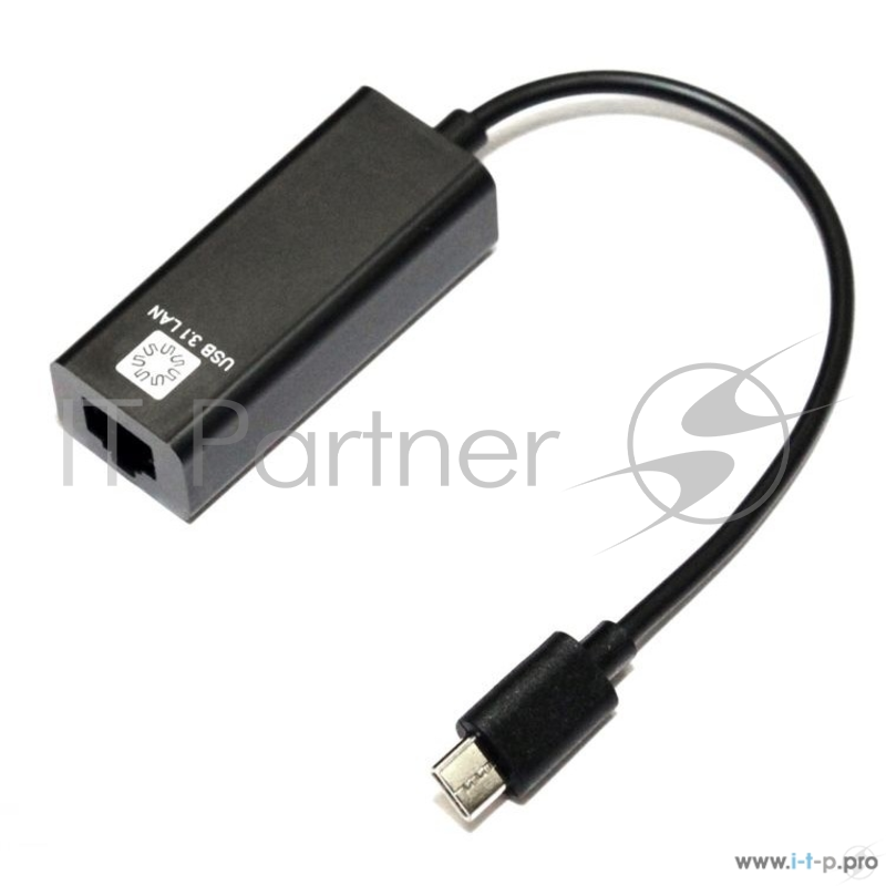 Кабель 5bites UA3C-45-08BK Кабель-адаптер USB3.1 / RJ45 100MB / BLACK