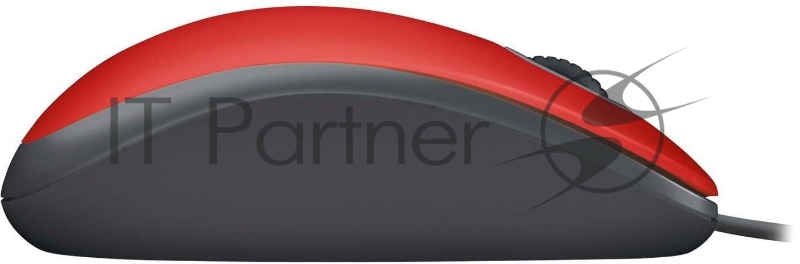 Мышь Logitech Mouse M110 Silent USB Red Ret