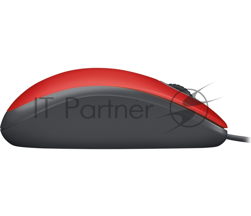 Мышь Logitech Mouse M110 Silent USB Red Ret