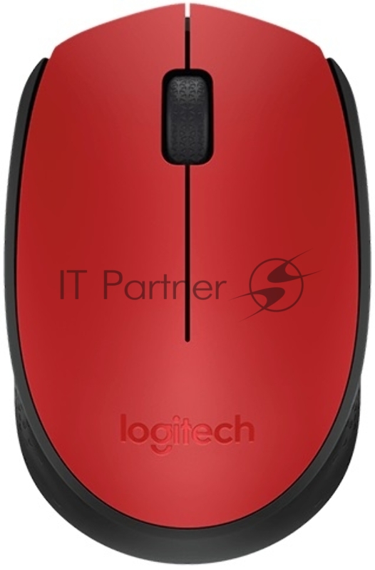 Мышь 910-004641 Logitech Wireless Mouse M171, Red