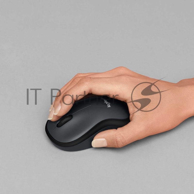 Мышь 910-004878 Logitech Wireless Mouse M220 SILENT Charcoal