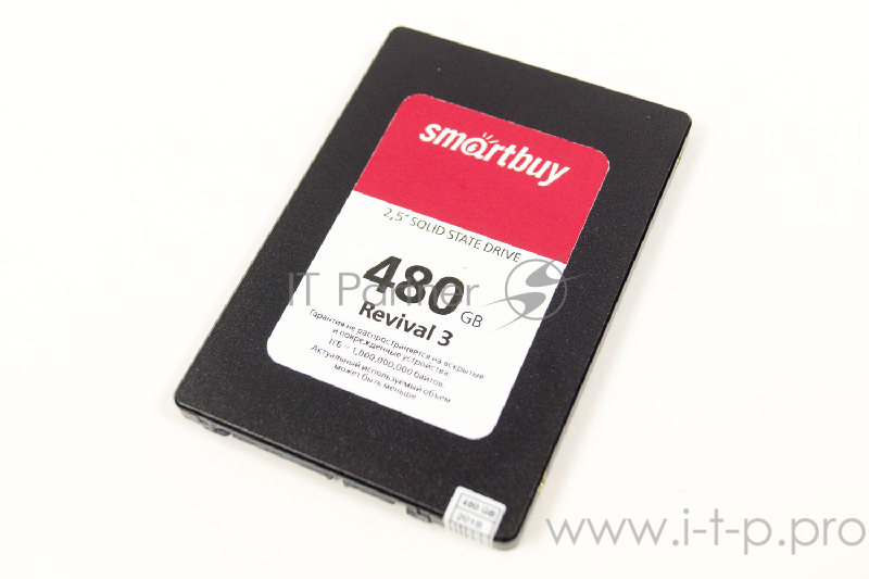 накопитель Smartbuy SSD 480Gb Revival 3 SB480GB-RVVL3-25SAT3 {SATA3.0, 7mm}