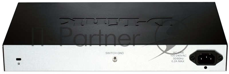 Настраиваемый коммутатор D-Link DES-1210-28/C2A WebSmart с 24 портами 10/100Base-TX, 2 портами 10/100/1000Base-T, 2 комбо-портами 100/1000Base-T/SFP