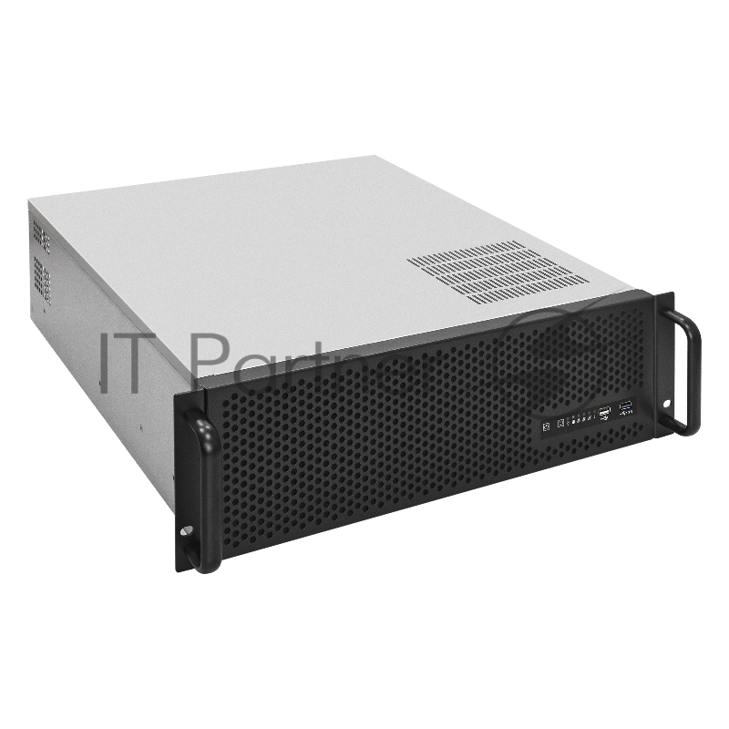 Серверный корпус ExeGate EX293921RUS Pro 3U450-09 <RM 19, высота 3U, глубина 450, БП 1000ADS, USB>
