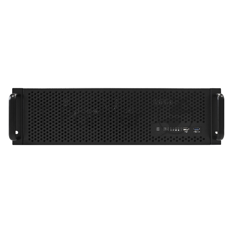 Серверный корпус ExeGate EX293914RUS Pro 3U450-09 <RM 19, высота 3U, глубина 450, БП 1200RADS, USB>