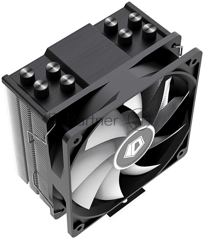 Кулер ID-COOLING SE-214-XT LGA1700/1200/115X/AM4 (16шт/кор, TDP 180W, PWM, 4 тепл.трубки прямого контакта, FAN 120mm, Dynamic Multi-Color LED) RET